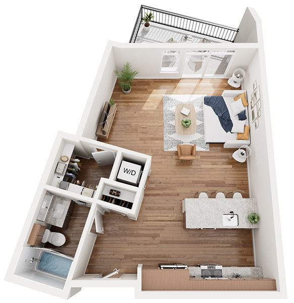 Plan Image: Studio 3