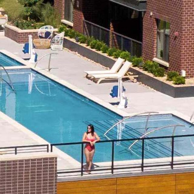 Pool, Spa Deck & Clubhouse