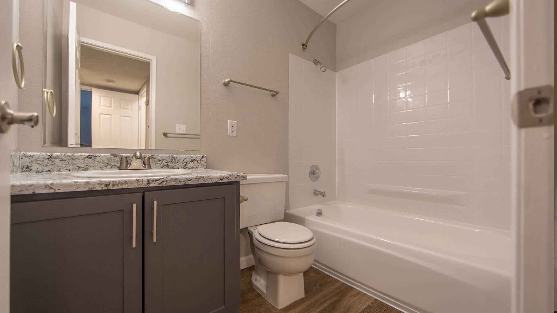 Sierra vista alpine bathroom view 1
