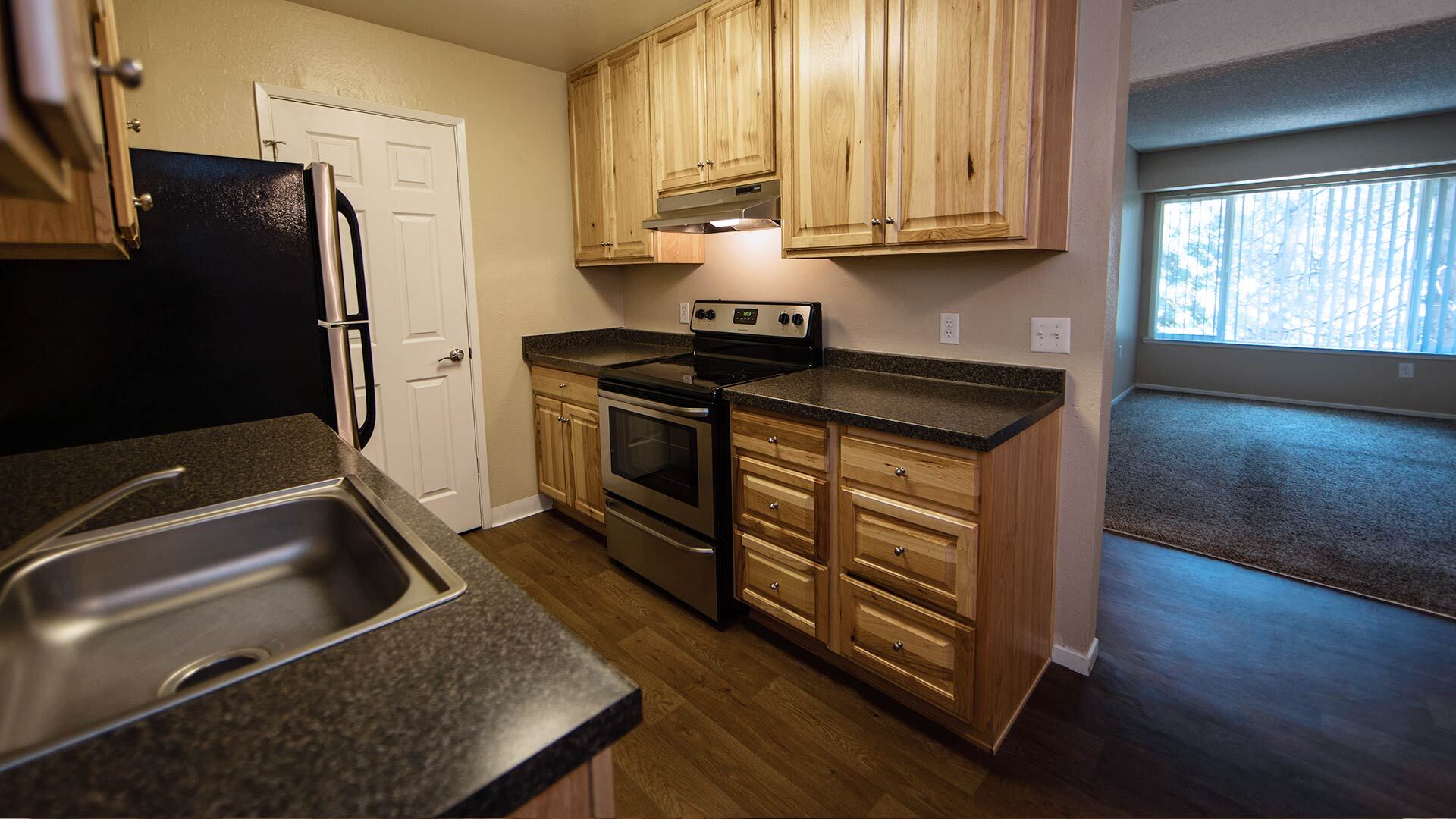 Sierra vista diamond peak kitchen view 3