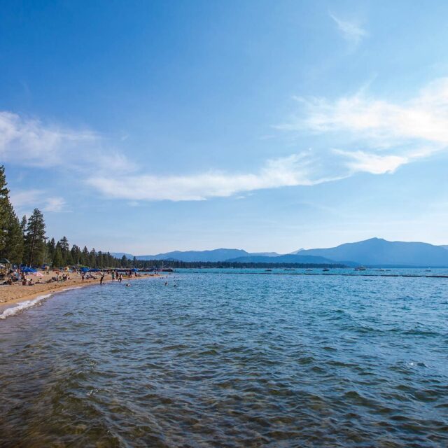 Tahoe location beach view 1