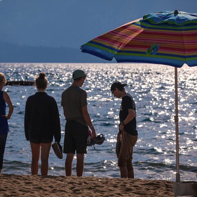 Tahoe location beach view 2