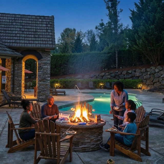 Summerlinn firepit family