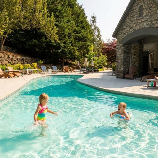 Summerlinn west linn pool family