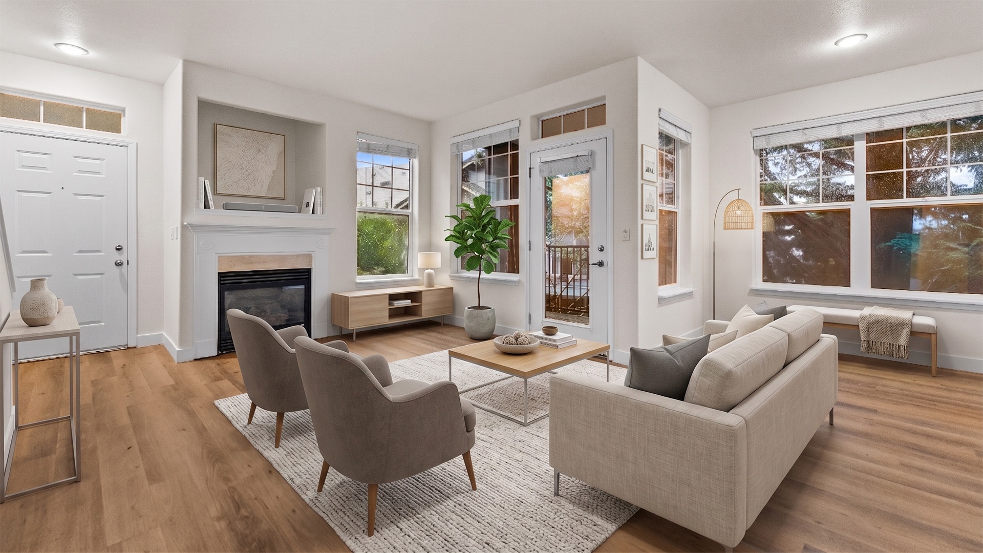 Summerlinn 1395 Furnished Living Room