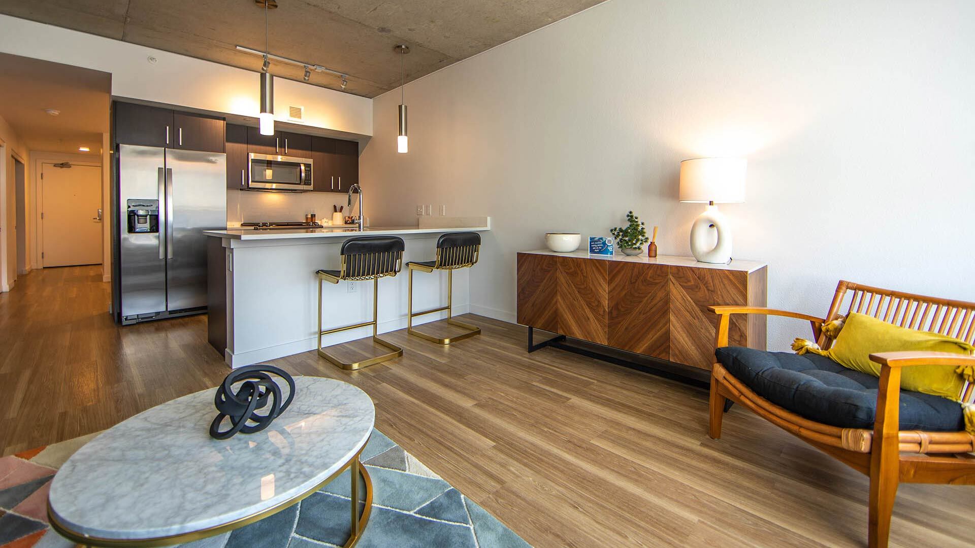 Goss C2 1br model kitchen view 1