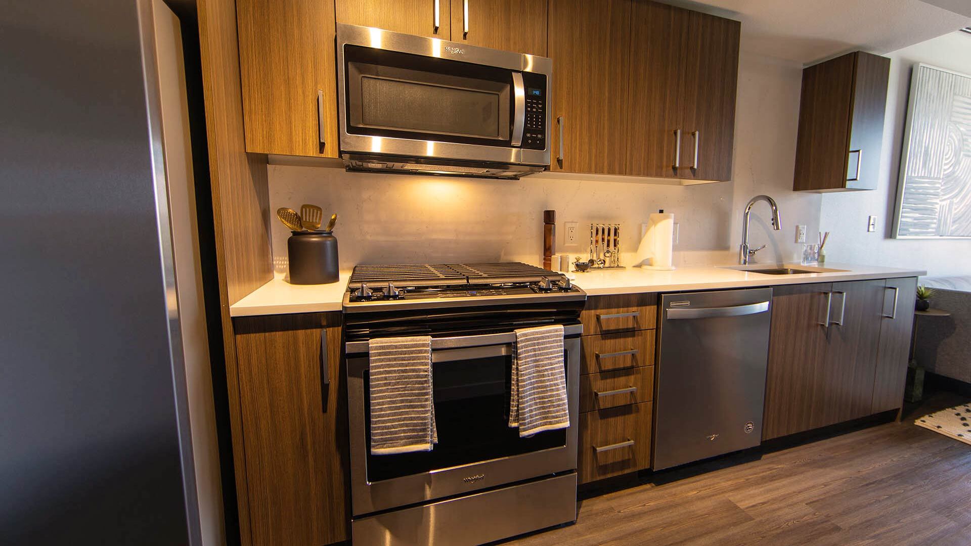 Goss C2 1br model kitchen view 3