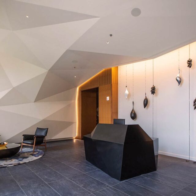 Goss apartments lobby view 1