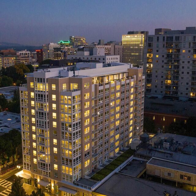 Goss exterior drone view 3