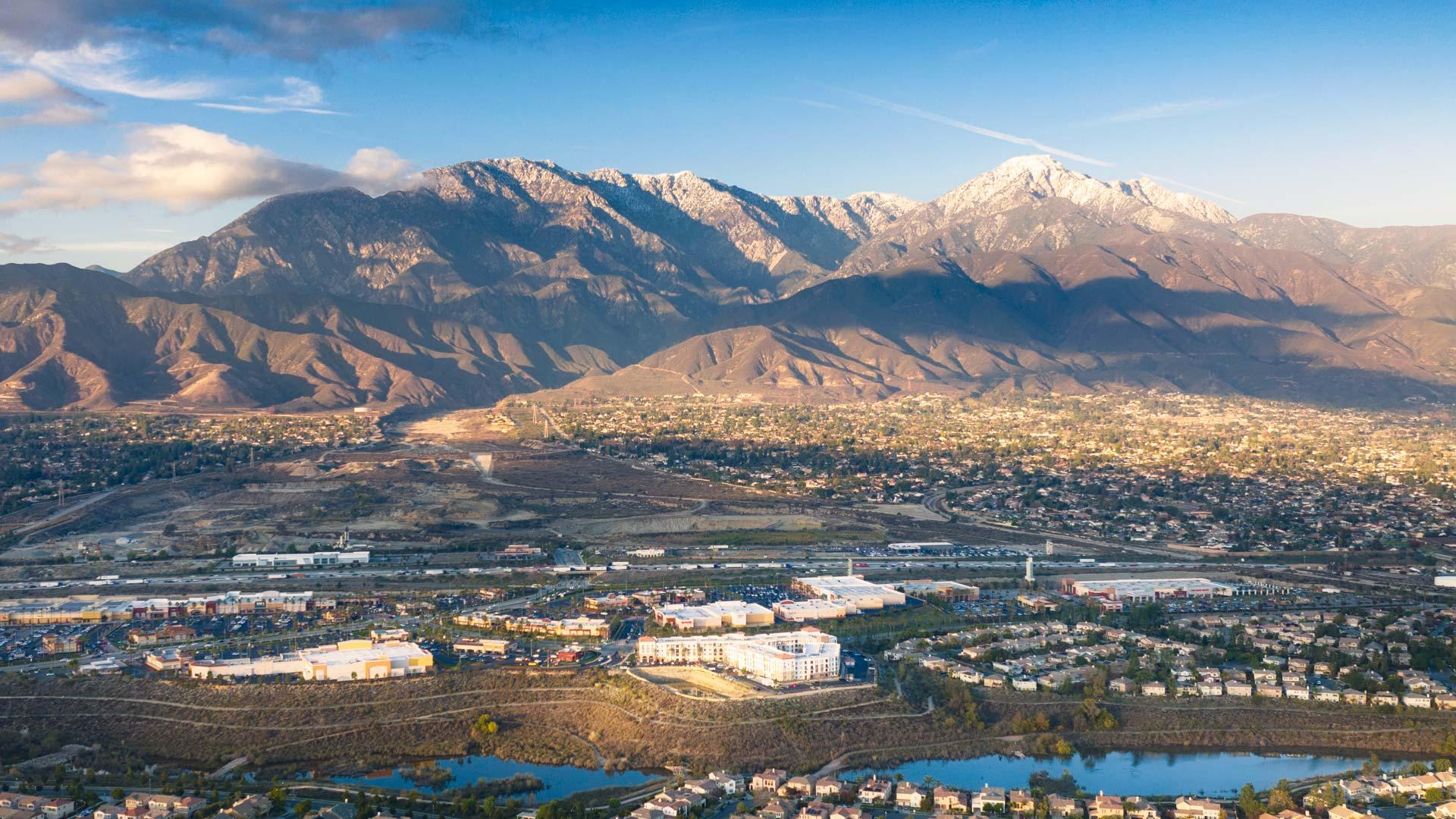Upland exterior aerial view 3