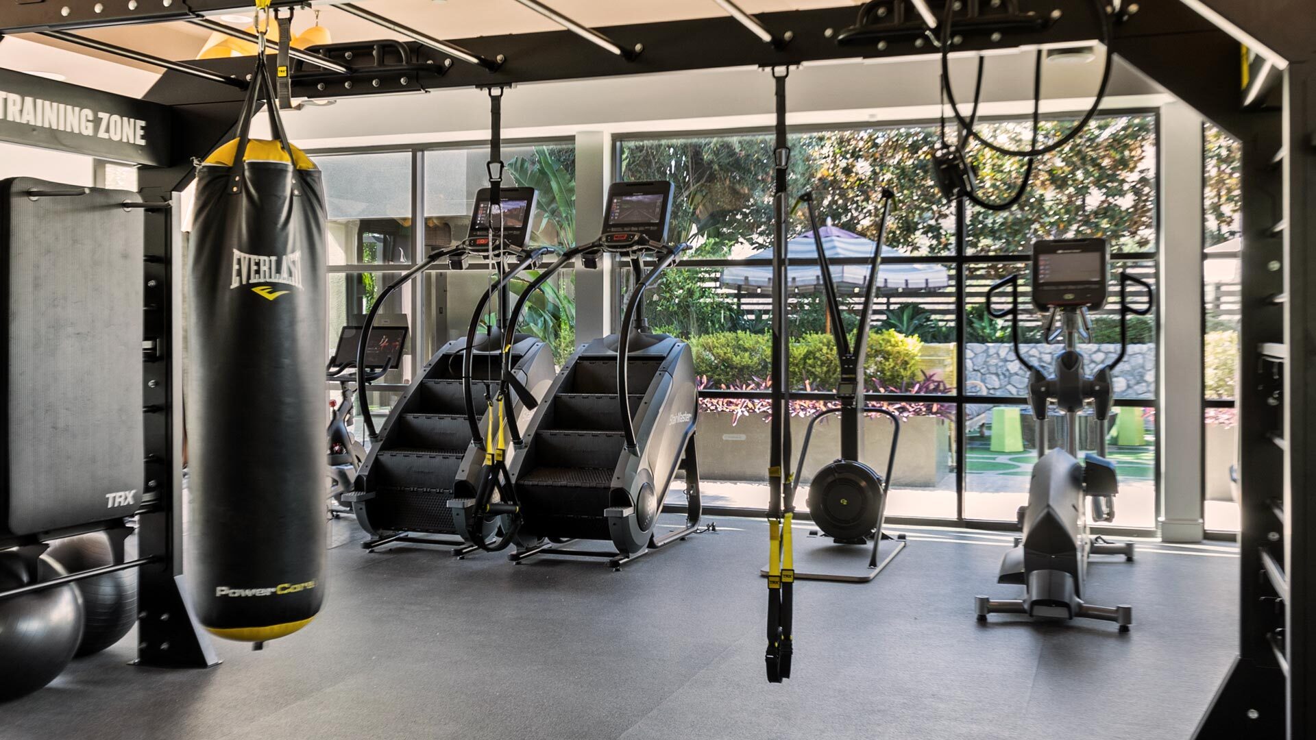 Vilara community fitness center view