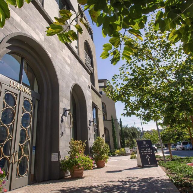 Vilara community leasing office entrance