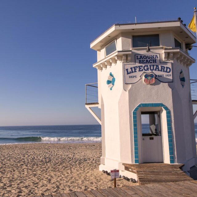 Vilara neighborhood laguna beach lifeguard tower