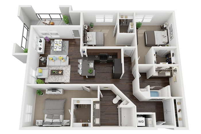 Plan Image: The King